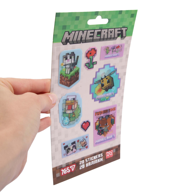 Набори для творчості - Набір наліпок 2D Yes Minecraft Spring Cute (708533)#6