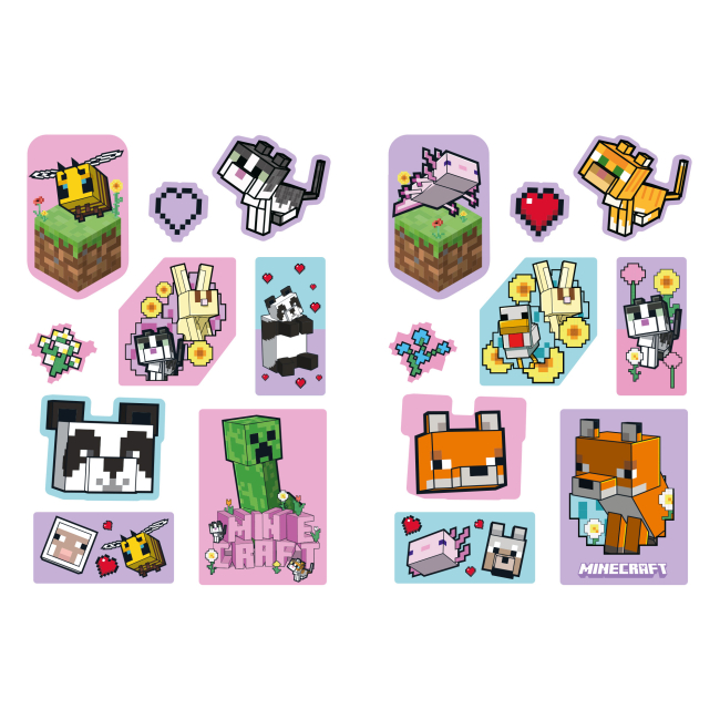 Наборы для творчества - Набор наклеек 2D Yes Minecraft Spring (708532)#3