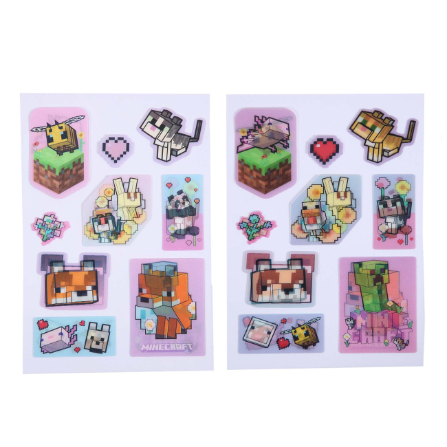 Наборы для творчества - Набор наклеек 2D Yes Minecraft Spring (708532)#4