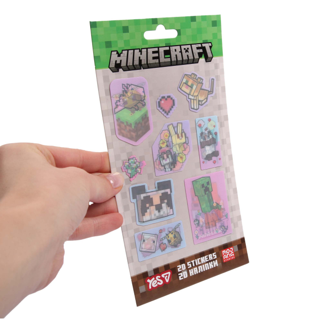 Наборы для творчества - Набор наклеек 2D Yes Minecraft Spring (708532)#5