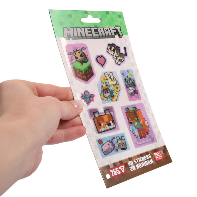 Наборы для творчества - Набор наклеек 2D Yes Minecraft Spring (708532)#6