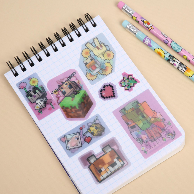 Наборы для творчества - Набор наклеек 2D Yes Minecraft Spring (708532)#7