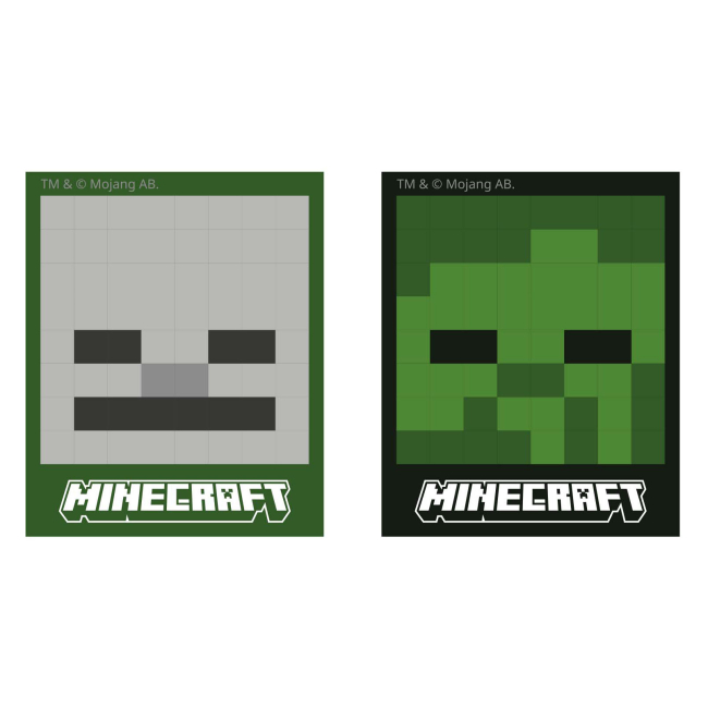 Наборы для творчества - Наклейка 2D Yes Minecraft Skeleton (708511)#3