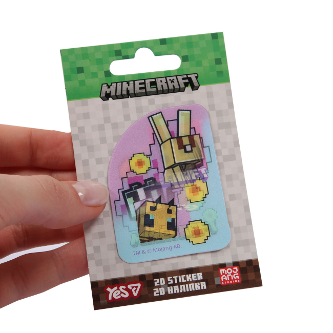 Наборы для творчества - Наклейка 2D Yes Minecraft Spring Animals (708514)#4