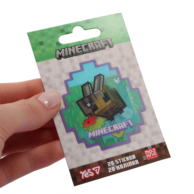 Наборы для творчества - Наклейка 2D Yes Minecraft Spring Rabbit (708515)#5