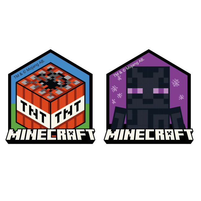 Наборы для творчества - Наклейка 2D Yes Minecraft TNT (708508)#3