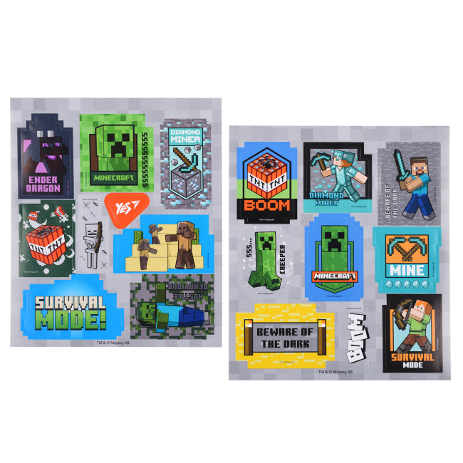 Наборы для творчества - Наклейки Yes Minecraft (954923)#2