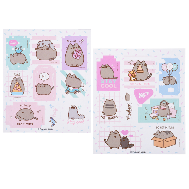 Наборы для творчества - ​Наклейки Yes Pusheen (954924)#2