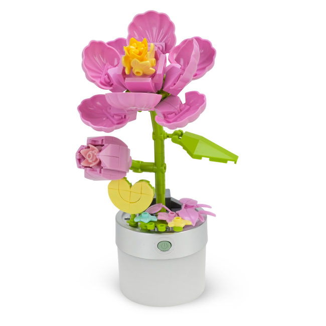 Конструктори з унікальними деталями - ​Конструктор Dong Long Квіти 139 деталей (6631-N6)#2