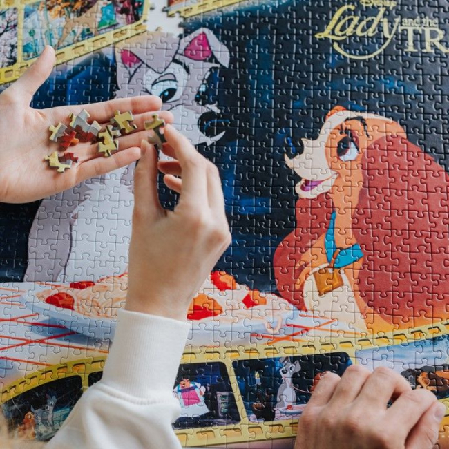 Пазлы - Пазл Trefl Premium Plus Леди и Бродяга 1000 элементов (10830)#3