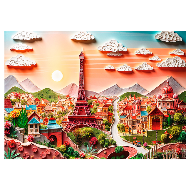 Пазли - Пазл Trefl Jubileusz Париж 1000 елементів (40044)#2