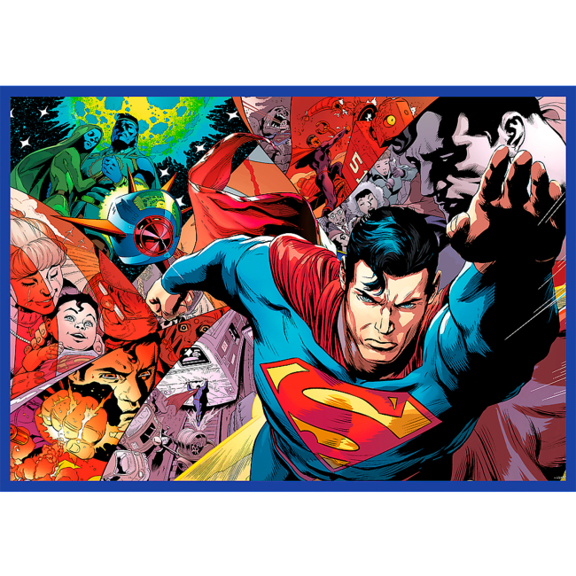Пазлы - Пазлы Trefl Superman Смелость Супермена 4 в 1 (13340)#2