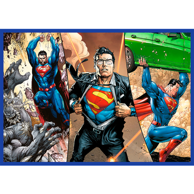 Пазлы - Пазлы Trefl Superman Смелость Супермена 4 в 1 (13340)#3