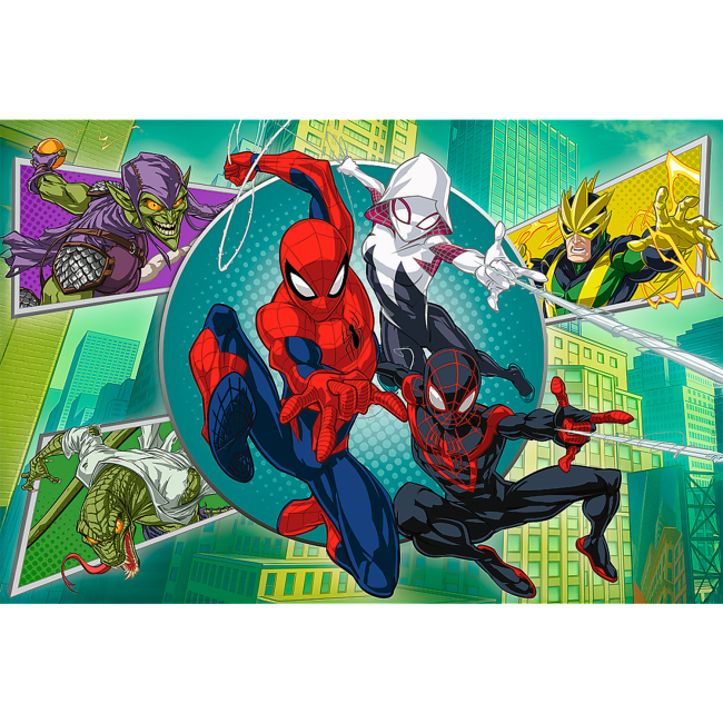 Пазлы - Пазл Trefl Marvel Маска Человека-паука 100 элементов (16519)#2