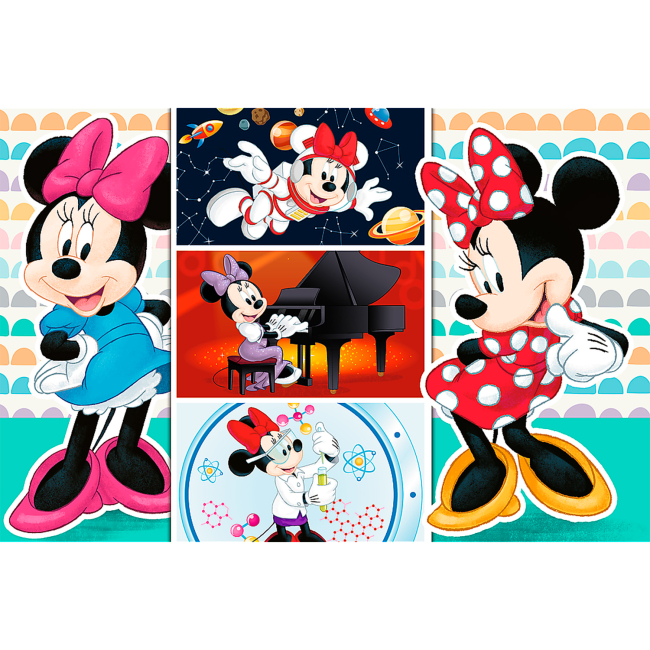 Пазли - Пазл Trefl Disney Minnie Забавна Мінні 100 елементів (16517)#2
