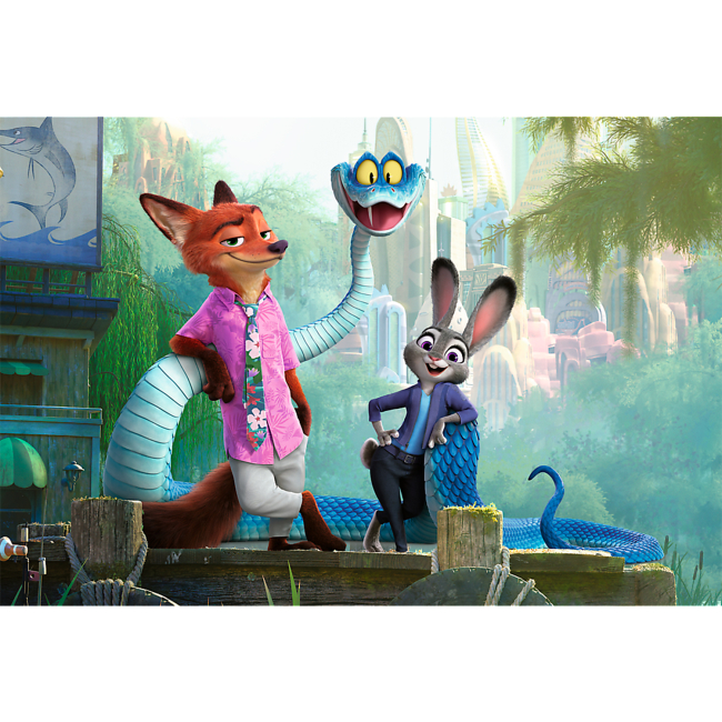 Пазлы - Пазл Trefl Зоотрополис Тайны 100 элементов (16523)#2