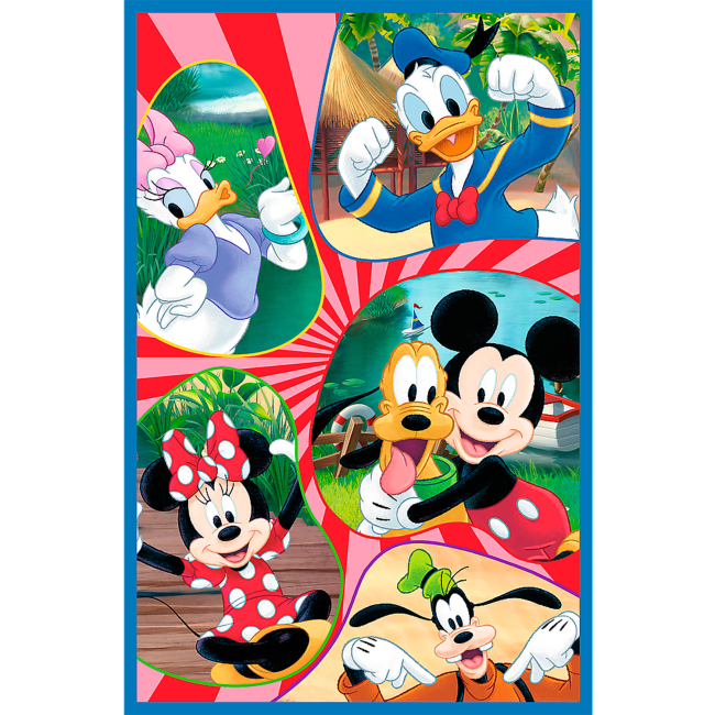 Пазлы - Пазлы Trefl Mickey and friends Команда Микки Мауса 3 в 1 (34887)#2