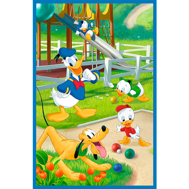 Пазлы - Пазлы Trefl Mickey and friends Команда Микки Мауса 3 в 1 (34887)#4