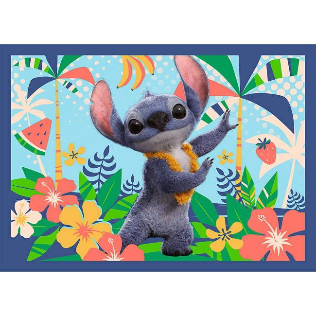 Пазлы - Пазлы Trefl Disney Stitch The Movie Отпуск на Гавайях 4 в 1 (34666)#2