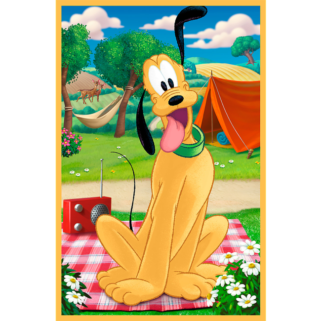 Пазлы - Пазлы Trefl Mickey and friends Мышь на празднике 3 в 1 (34881)#4