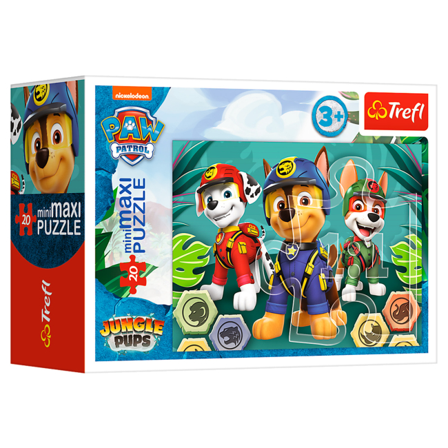 Пазли - Пазл Trefl Mini Maxi Paw Patrol Щасливі собаки 20 елементів в асортименті (56038)#2