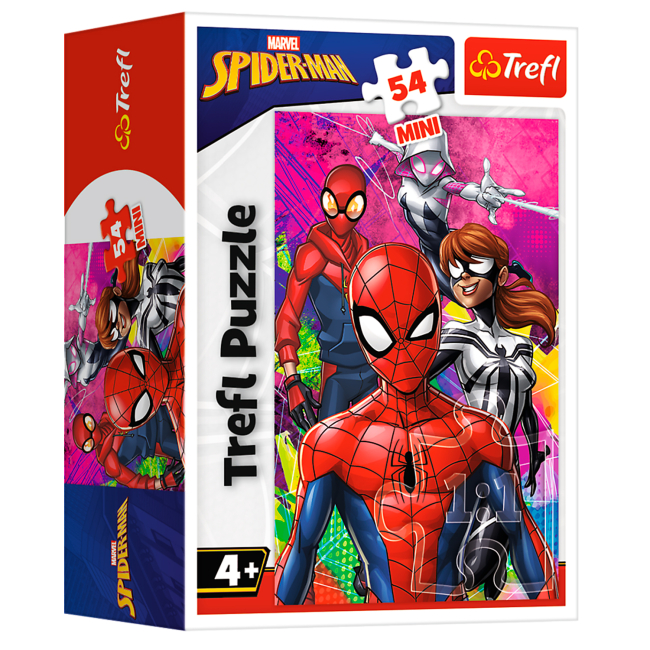 Пазлы - Пазл Trefl Mini Spiderman Скорость и смелость 54 элемента в ассортименте (54216)#2