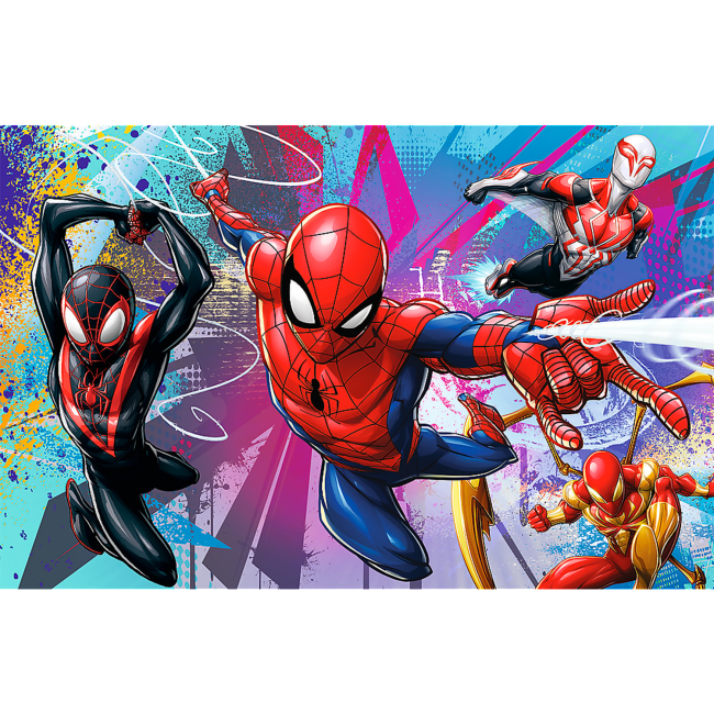 Пазлы - Пазл Trefl Mini Spiderman Скорость и смелость 54 элемента в ассортименте (54216)#6