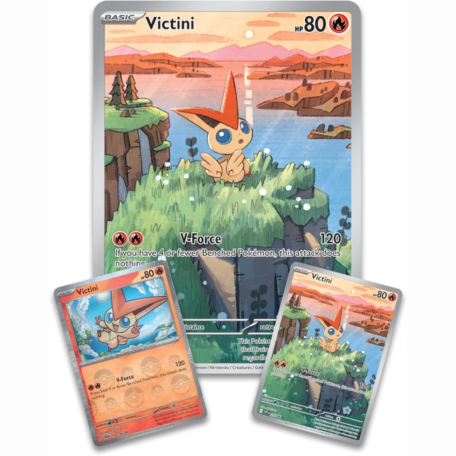 Настільні ігри - ​​Настільна гра Pokemon Unova Victini Illustration Collection SV10.5 (196214112582)#2