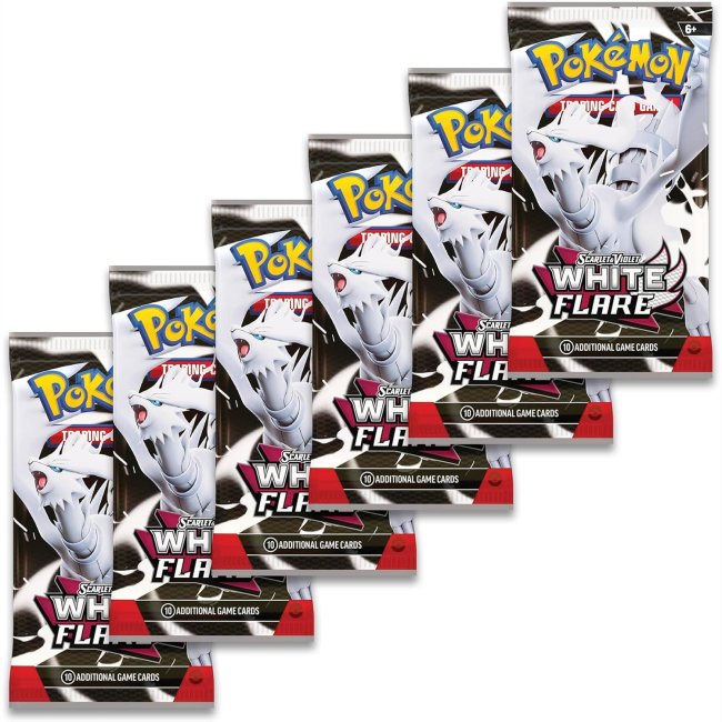 Настольные игры - Настольная игра Pokemon White Flare Booster Bundle SV10.5 (196214113343)#2