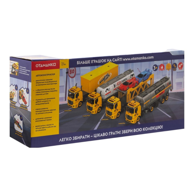 Конструкторы с уникальными деталями - ​Автоконструктор Otamanko Фура (5320199)#2