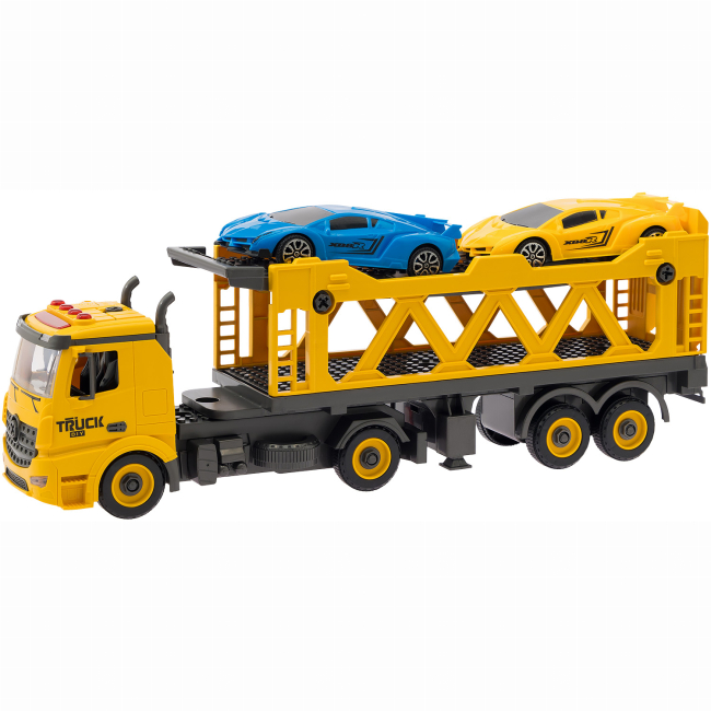 Конструкторы с уникальными деталями - ​Автоконструктор Otamanko Трак с легковыми авто (5320291)#4