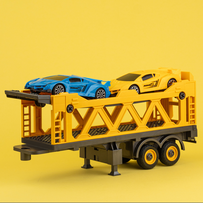 Конструкторы с уникальными деталями - ​Автоконструктор Otamanko Трак с легковыми авто (5320291)#8