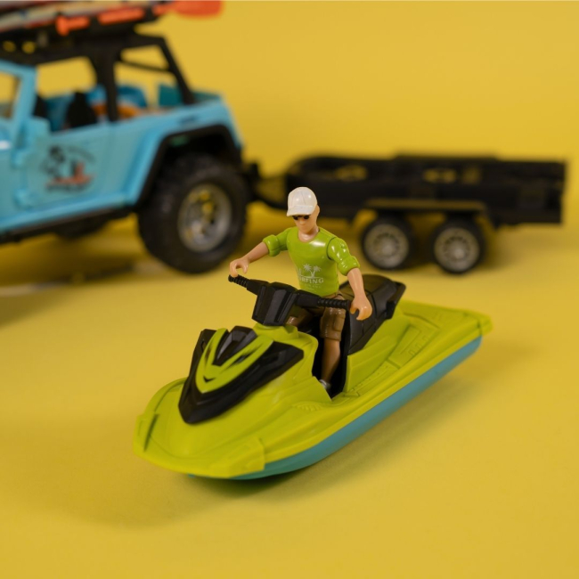 Автомоделі - ​Ігровий набір Otamanko Автотуризм Позашляховик з 2 дошками для серфінгу та гідроцикл (5320296)#6