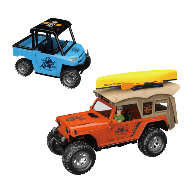 Автомоделі - Ігровий набір Otamanko Автотуризм Позашляховик з каное та баггі (5320298)#2