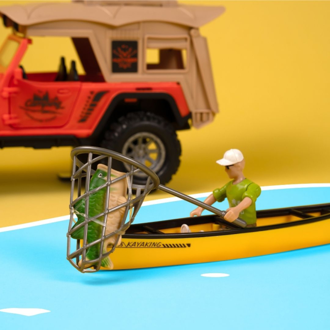 Автомоделі - Ігровий набір Otamanko Автотуризм Позашляховик з каное та баггі (5320298)#6