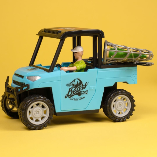 Автомоделі - ​Ігровий набір Otamanko Автотуризм Позашляховик з каное та баггі (5320298)#9