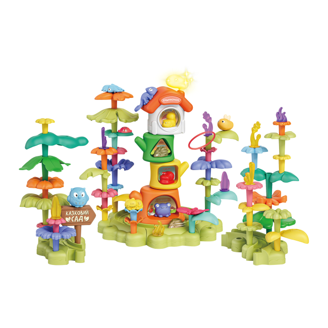 Конструктори з унікальними деталями - Конструктор Otamanko Казковий сад 91 деталь (5320368)#5