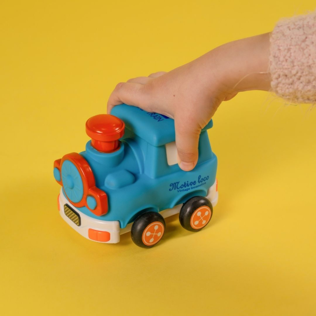 Радіокеровані моделі - Машинка Otamanko Мультимобілі поїзд синій (5320330)#7