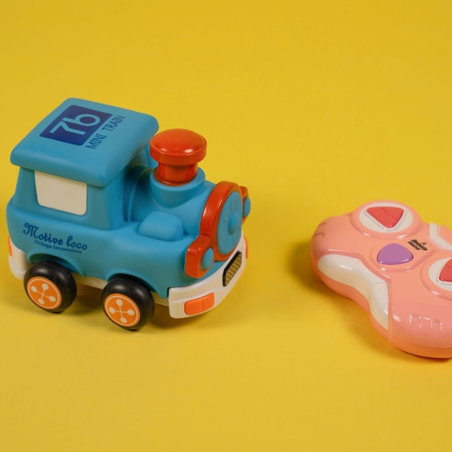 Радіокеровані моделі - Машинка Otamanko Мультимобілі поїзд синій (5320330)#8