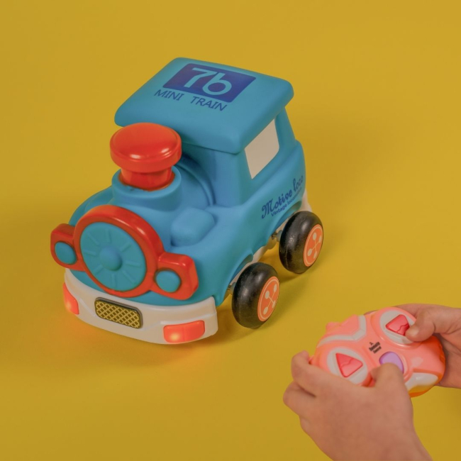 Радіокеровані моделі - Машинка Otamanko Мультимобілі поїзд синій (5320330)#9