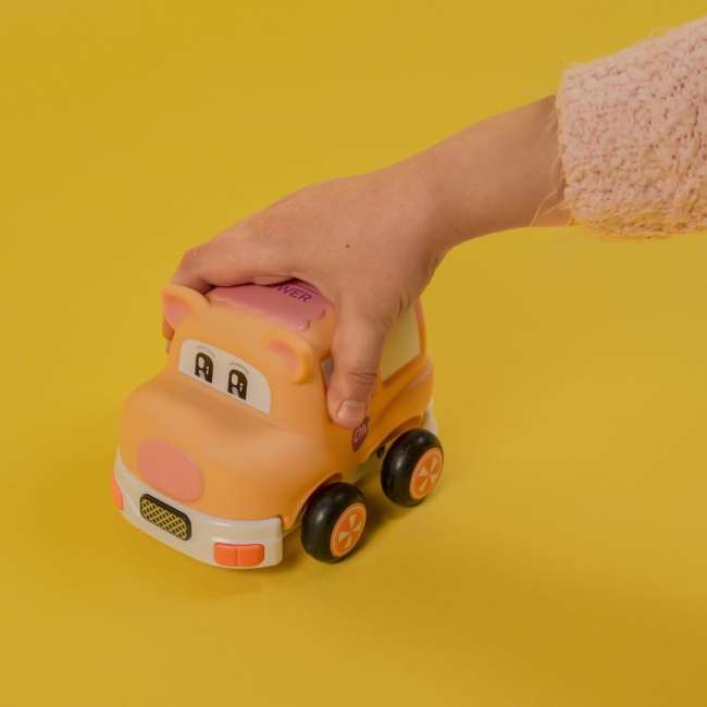 Радиоуправляемые модели - Машинка Otamanko Мультимобили поросенок бежевый (5320333)#6