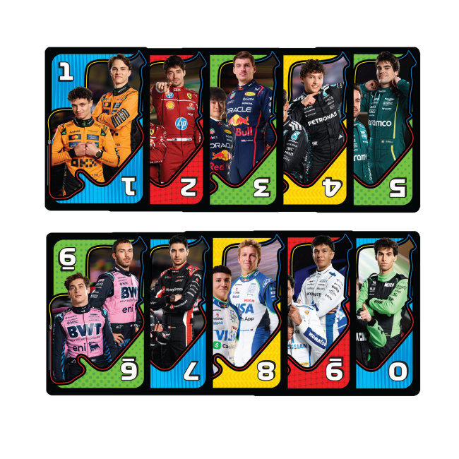 Настільні ігри - Настільна гра UNO F1 (JMF10)#4