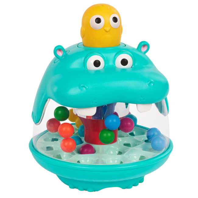 Розвивальні іграшки - Розвивальна іграшка Battat Lite Дзиґа-Бегемот (BT1830Z)#2