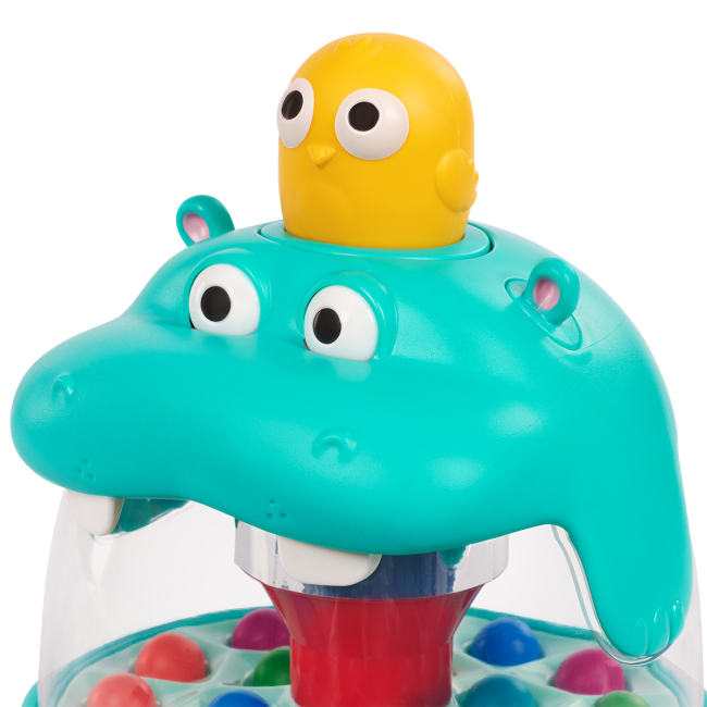 Розвивальні іграшки - Розвивальна іграшка Battat Lite Дзиґа-Бегемот (BT1830Z)#3