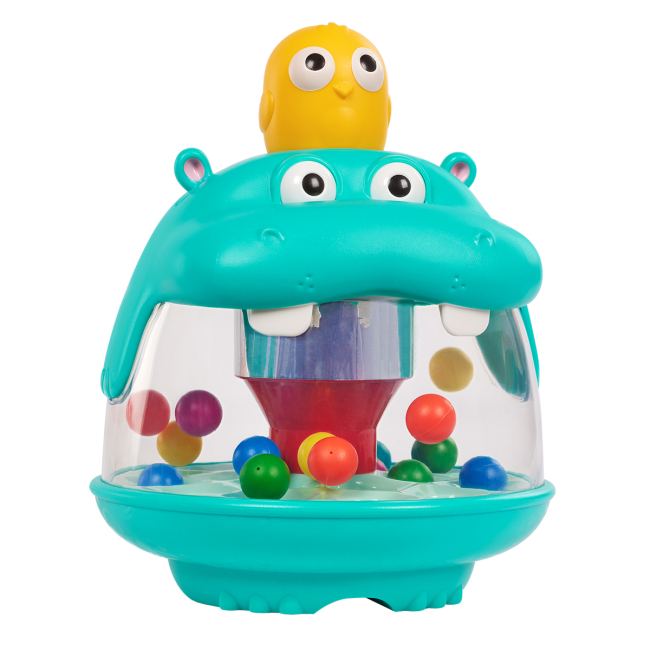 Розвивальні іграшки - Розвивальна іграшка Battat Lite Дзиґа-Бегемот (BT1830Z)#4