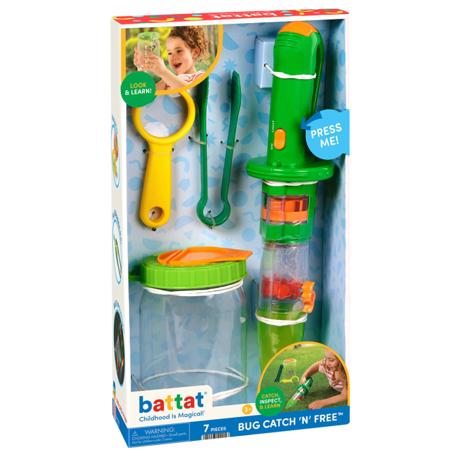 Развивающие игрушки - Игровой набор Battat Lite Мир насекомых Поймай и отпусти (BT1871Z)#4