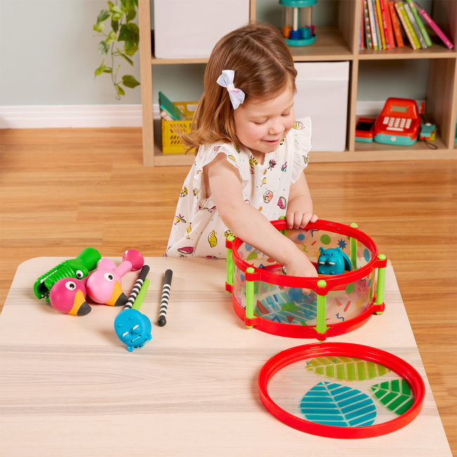 Развивающие игрушки - Набор музыкальных игрушек Battat Lite Оркестр тропиков (BT1929Z)#9