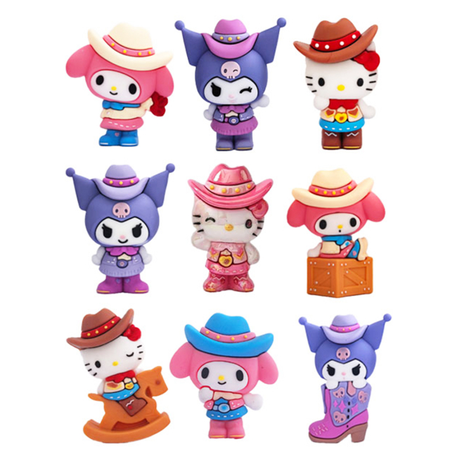 Фигурки персонажей - ​Фигурка-сюрприз Cool Things Hello Kitty Звезды вестерна (HK057)#2