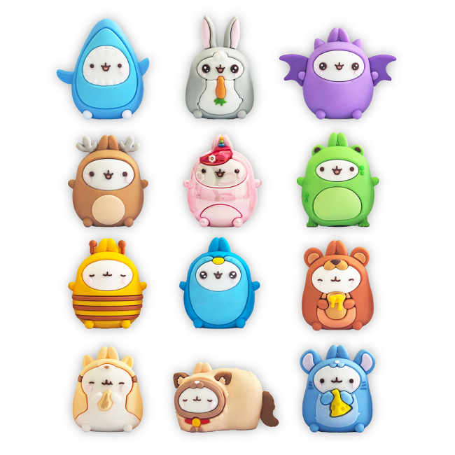 Фигурки персонажей - ​Фигурка-сюрприз Cool Things Molang Милые пижамки (ML029)#2