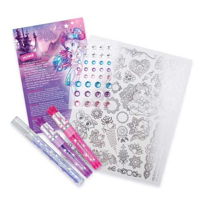 Косметика - Набор для творчества Nebulous Stars Боди-арт Звездное сияние S2 (11031)#2